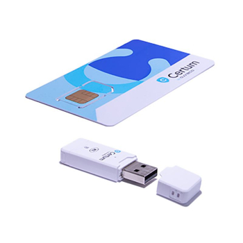 Pieczęć elektroniczna Certum Mini z pendrive na 1 rok