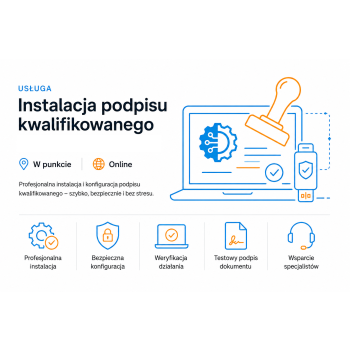 Instalacja podpisu kwalifikowanego Certum SimplySign lub Certum Mini