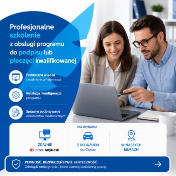 Szkolenie z obsługi programu firmy Certum